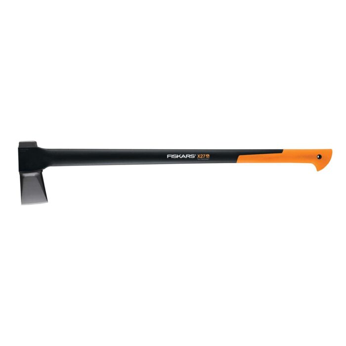 stock image of the fiskars x27 splitting axe