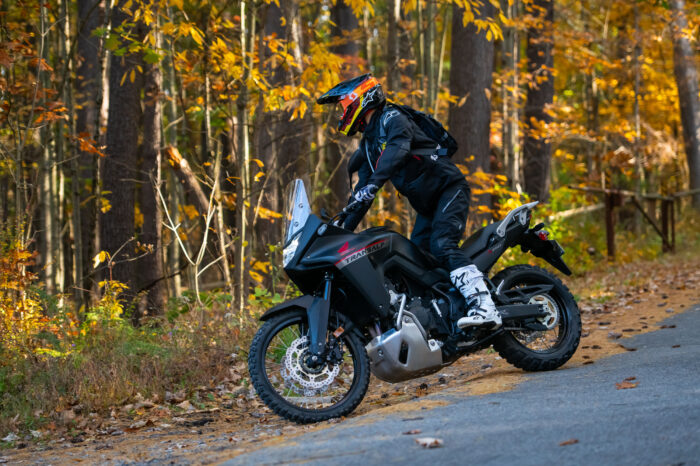 Seiji Ishii on the 2024 Honda Transalp 750