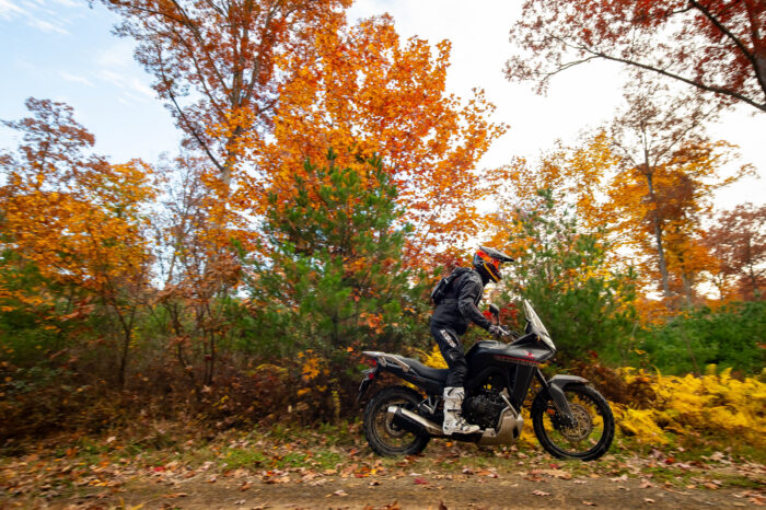 Seiji Ishii on the 2024 Honda Transalp 750