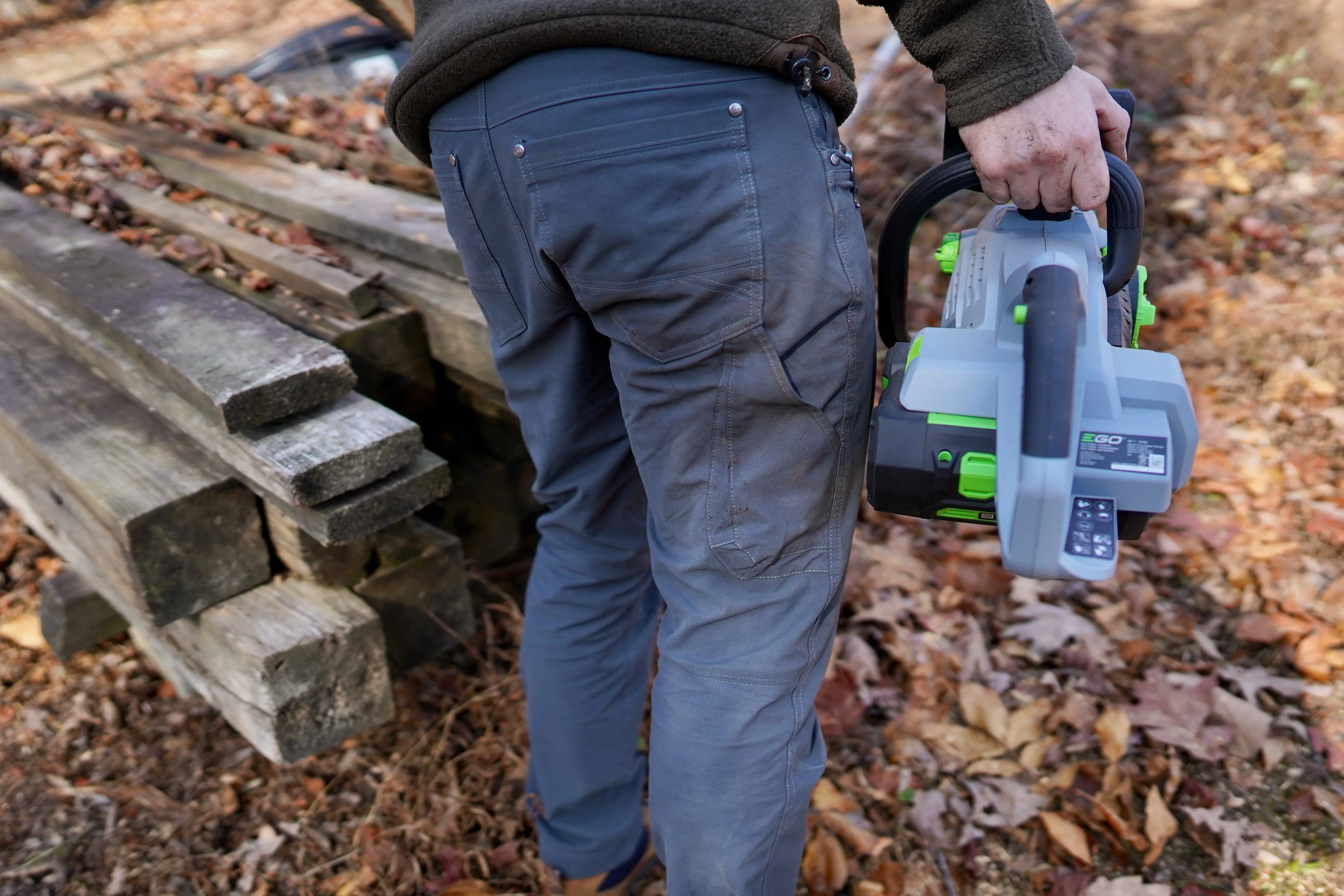 1620 work pants with chainsaw