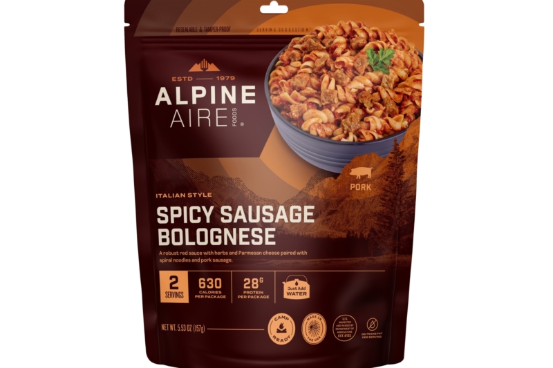 AlpineAire Spicy Sausage Bolognese