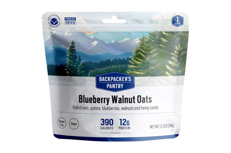 Backpacker’s Pantry Blueberry Walnut Oats