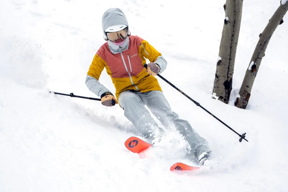 Ski poles are essential pieces of equipment for balance and technique; (photo/Jason Hummel)