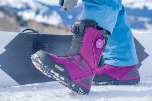 Snowboard boots testing at Crested Butte Mountain Resort; (photo/Eric Phillips)