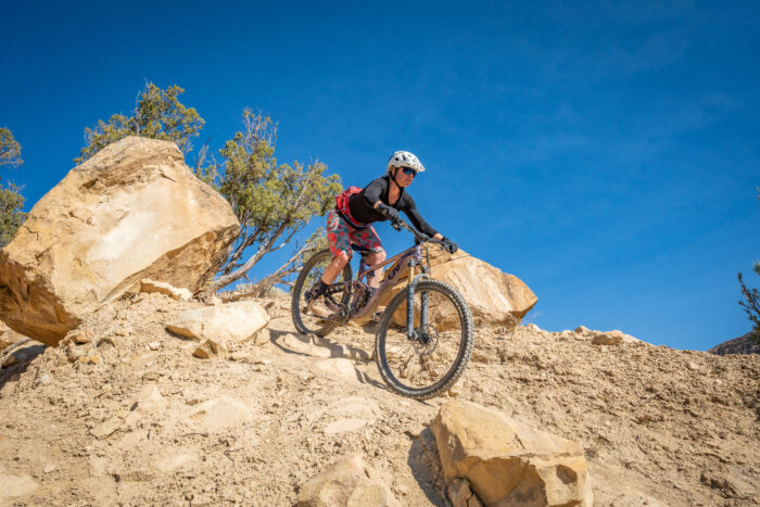 Morgan Tilton riding the Liv Intrigue LT Advanced Pro 0