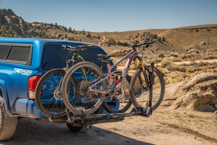 Liv Intrigue LT Advanced Pro 0 on a hitch rack