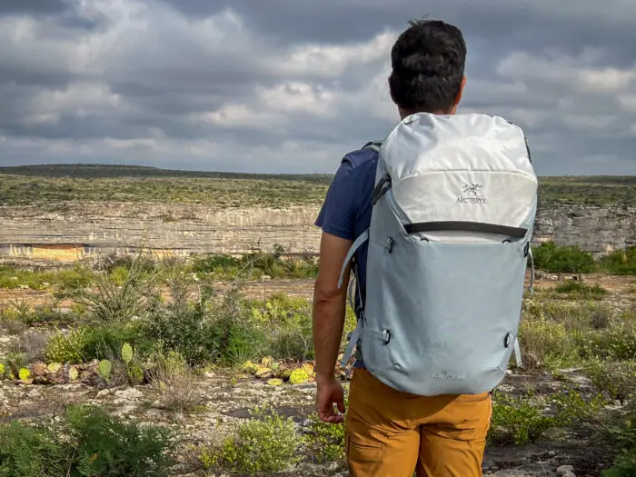 Arc'teryx Konseal 40 on Seiji Ishii