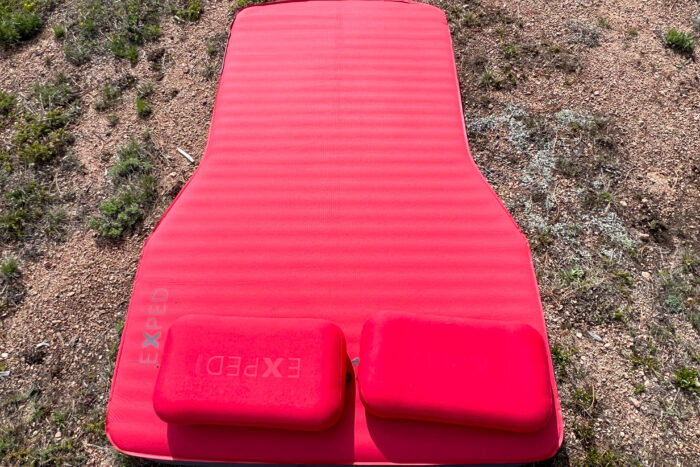 EXPED MegaMat Auto Double sleeping pad car mattress