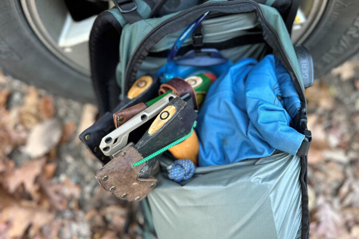 JMT 25l backpack gearred up