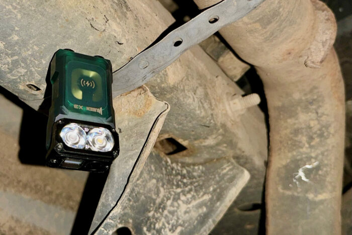 Wuben X3 Under the truck