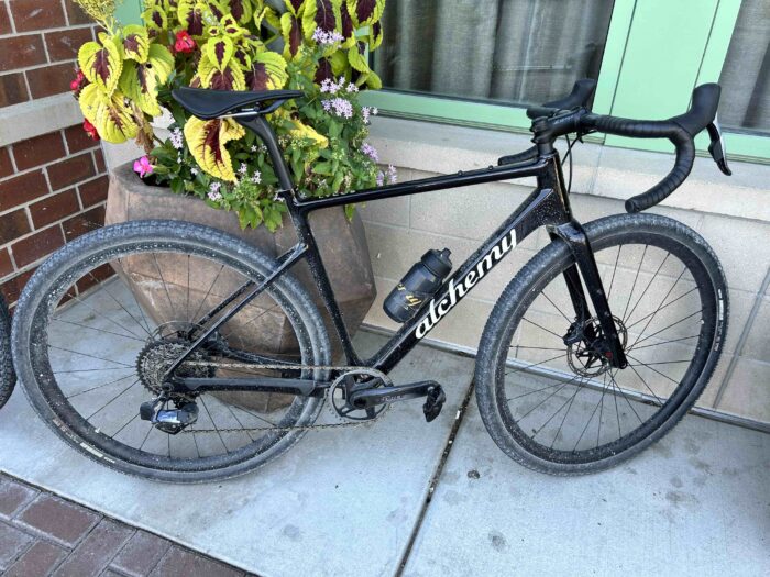 Alchemy Lycos bike. Side view.