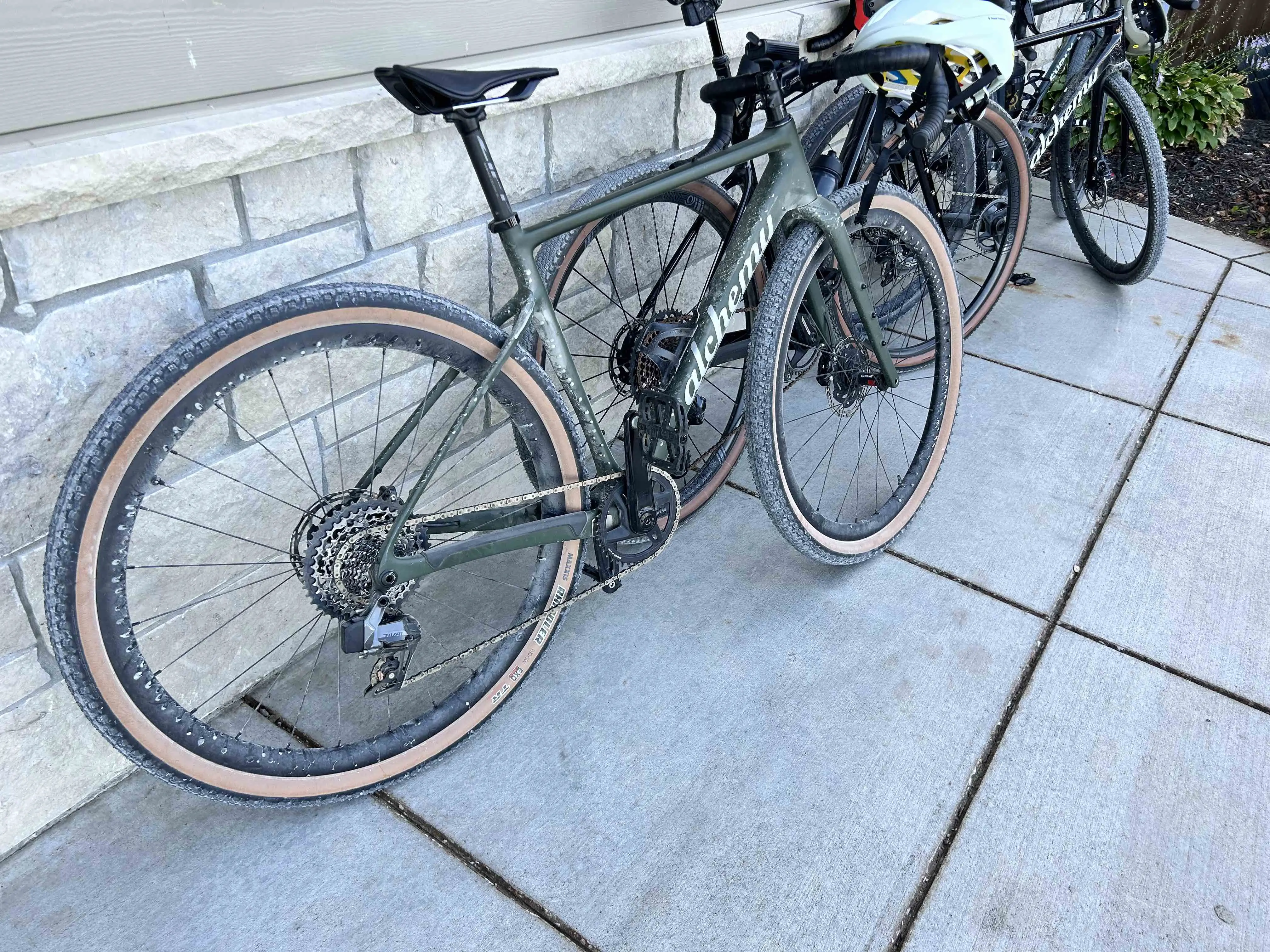 Alchemy Lycos bike. Side view.