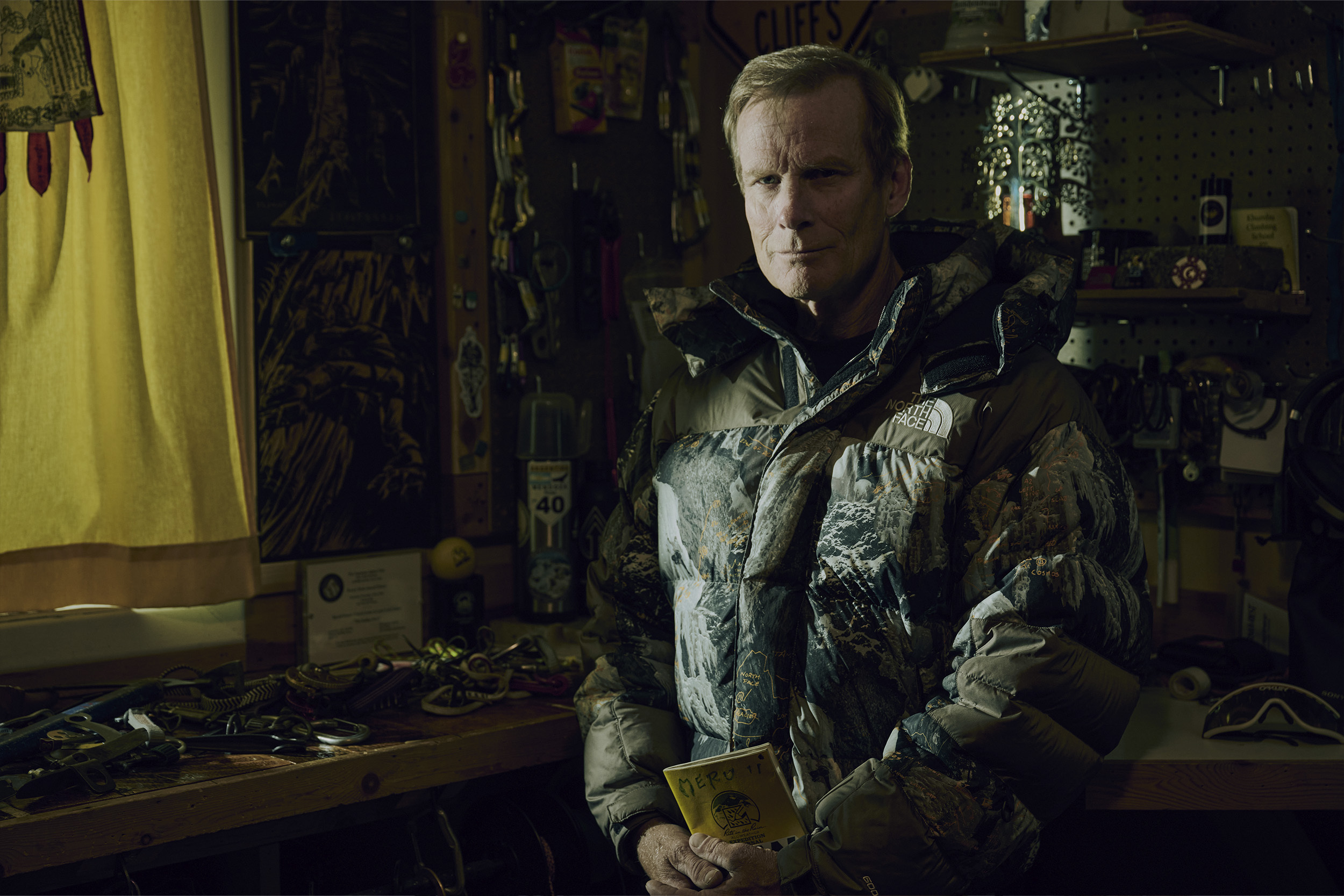 conrad anker in the north face baltoro puffy