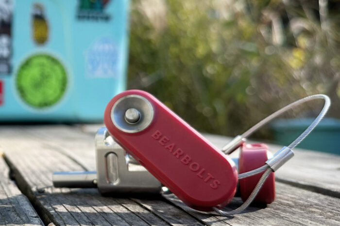 BearBolts allow you to bear-proof your bear-resistant cooler
