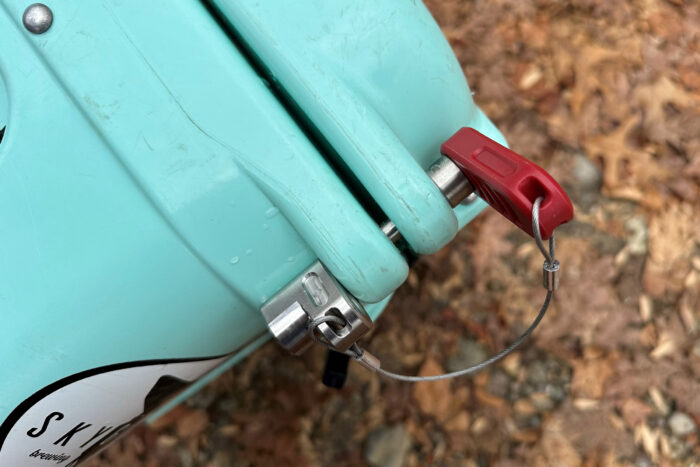 BearBolts allow you to bear-proof your bear-resistant cooler