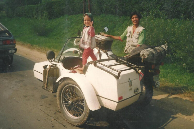 Globetrotting to Gearhead Glory: Epic Motorcycle Sidecar Journey to Barnsley Motor Werks
