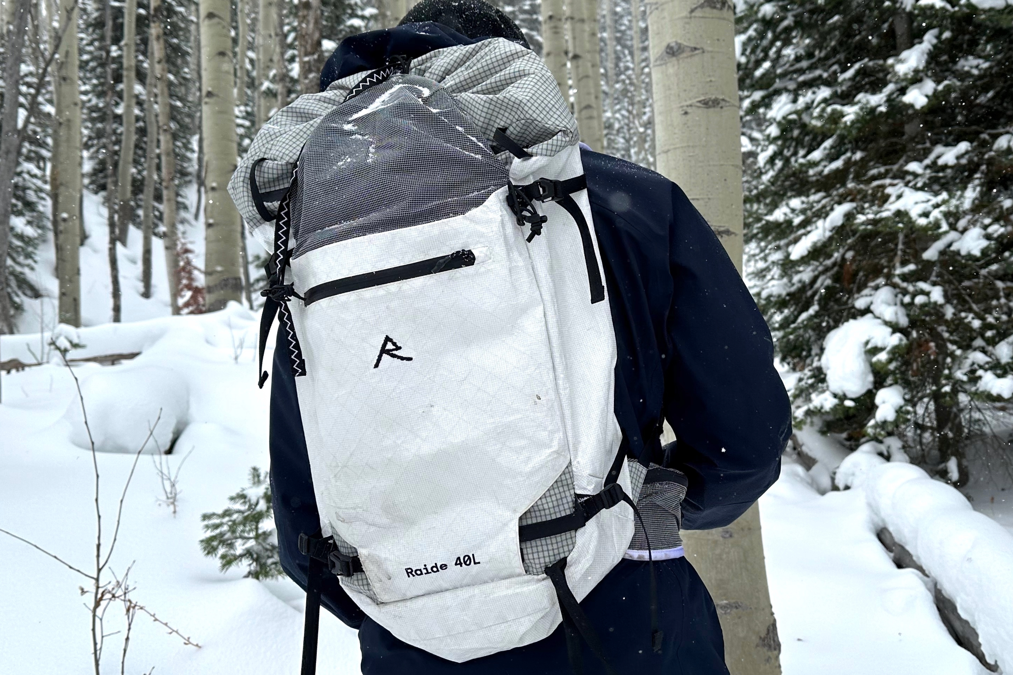 Raide Research LF 40L backcountry ski pack