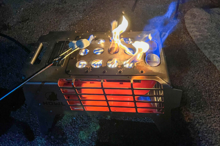 Howl Campfires Howl R4 at night