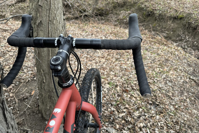 Kona Rove gravel bike front end