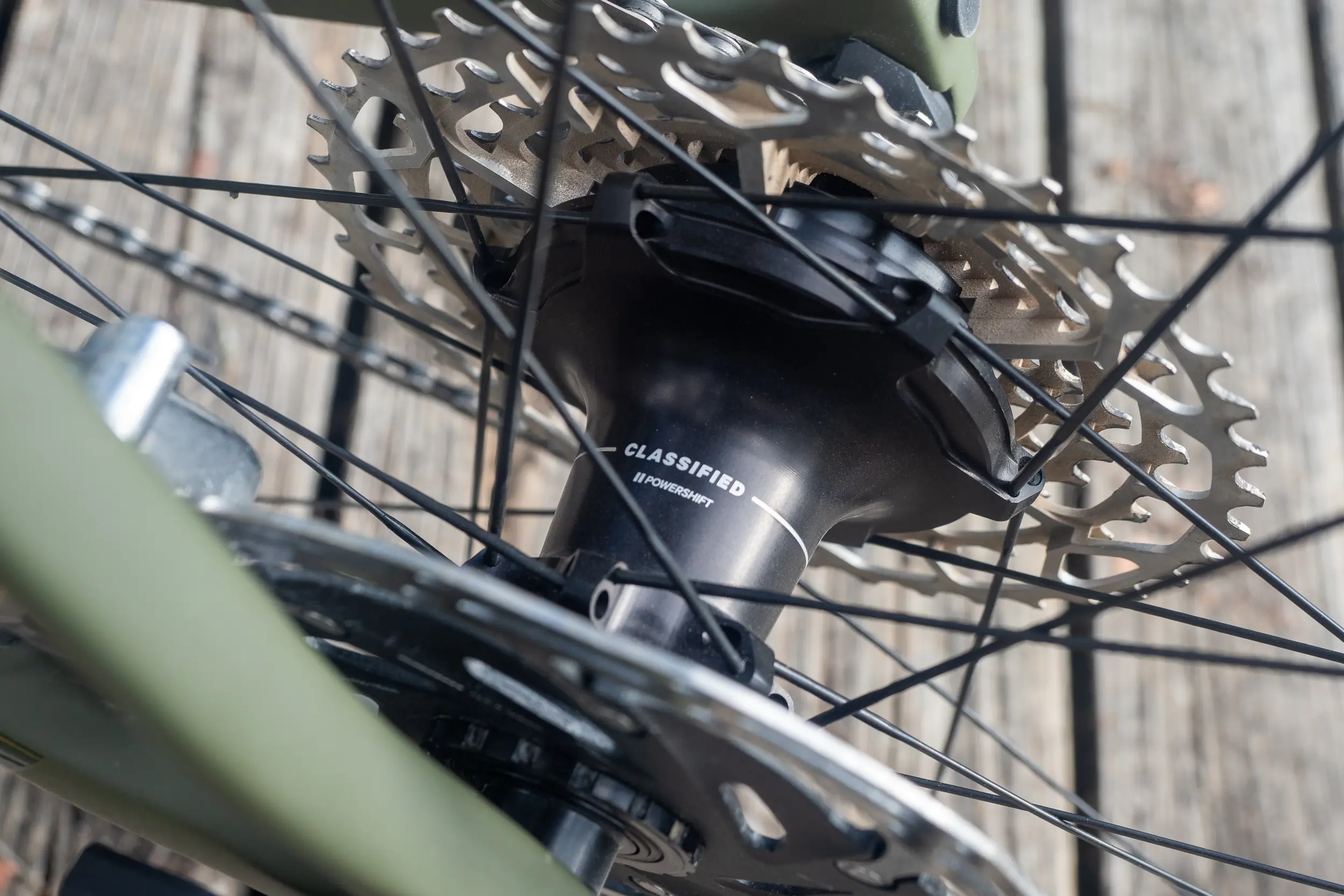 Classified Cycling Powershift hub