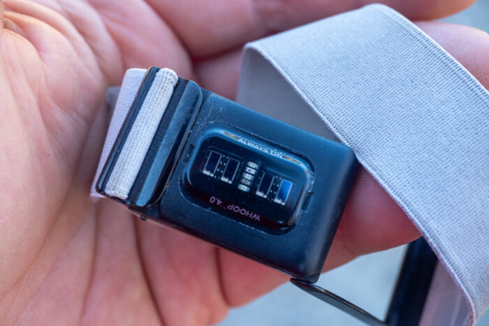 Whoop 4.0 back panel