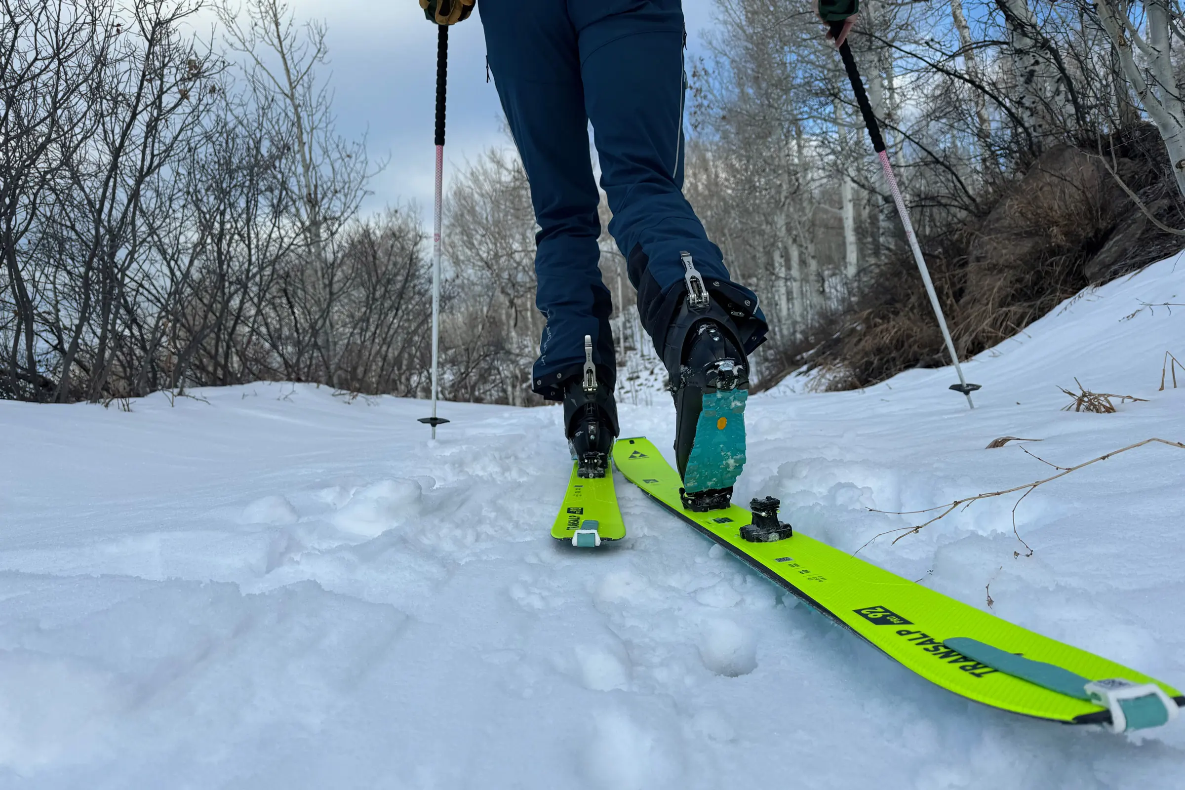 Scarpa F1 XT paired with Transalp 92 CTI’