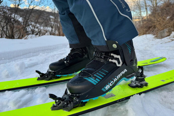 Scarpa F1 XT ski touring boot - Buckle system