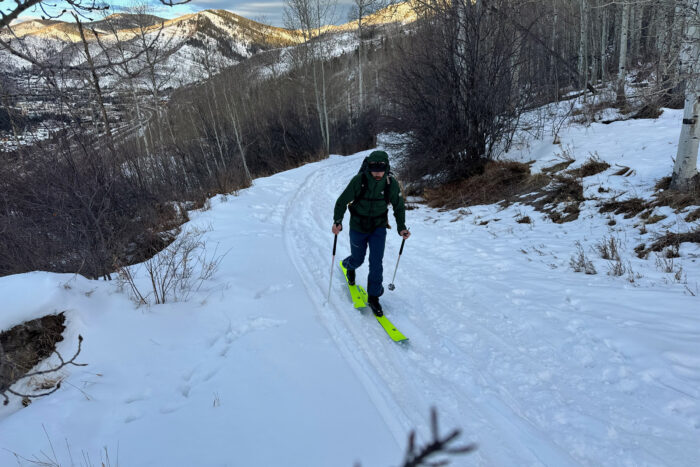 Scarpa F1 XT ski touring boot - Testing the boot