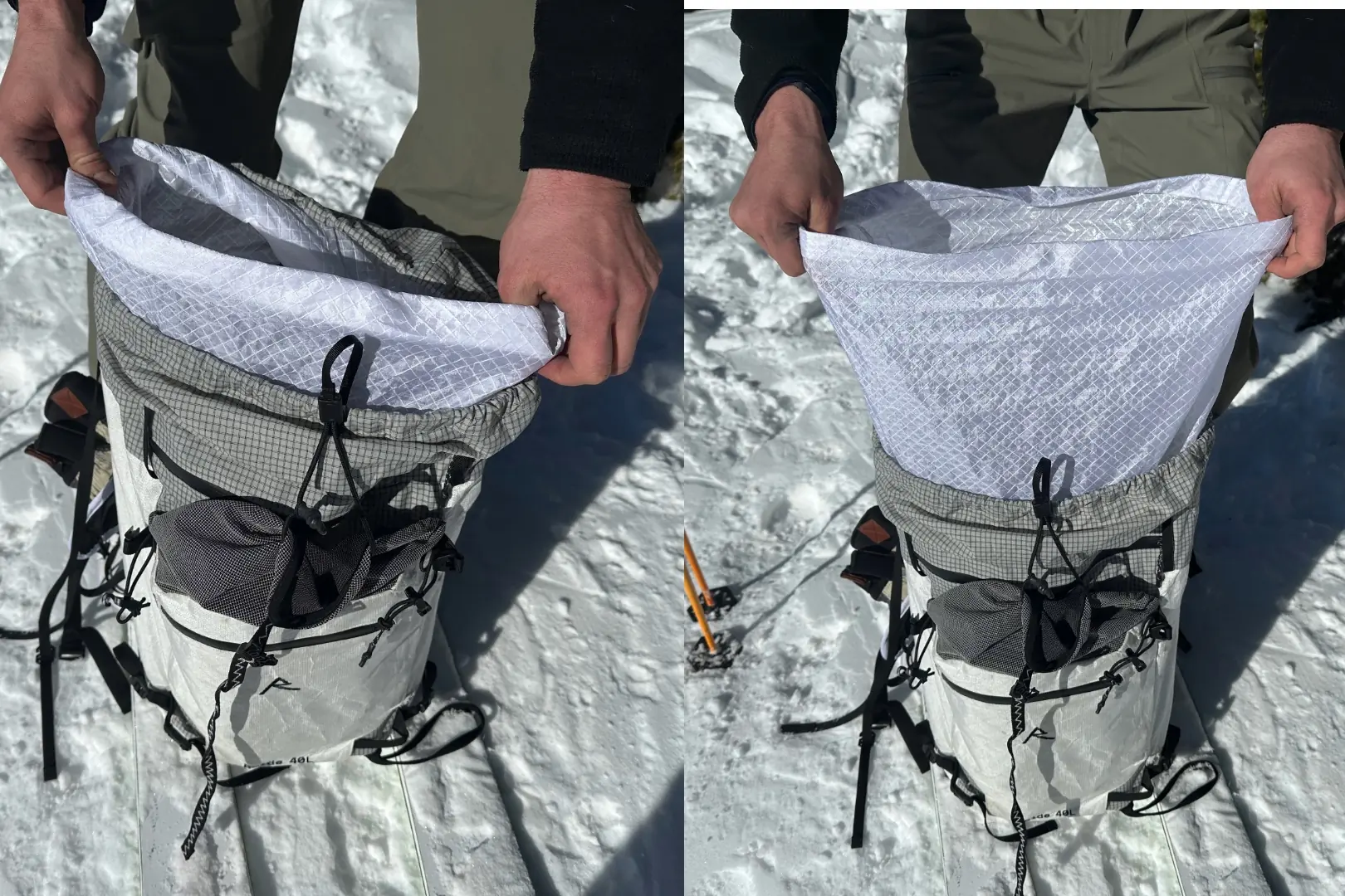 Raide backcountry ski pack