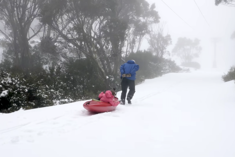 The Most Wholesome Snow Day Throwback: Kayaking in the Snow