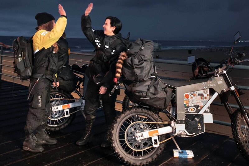 A Piece of CAKE: 2 Women Cross the US on Electric Motorcycles