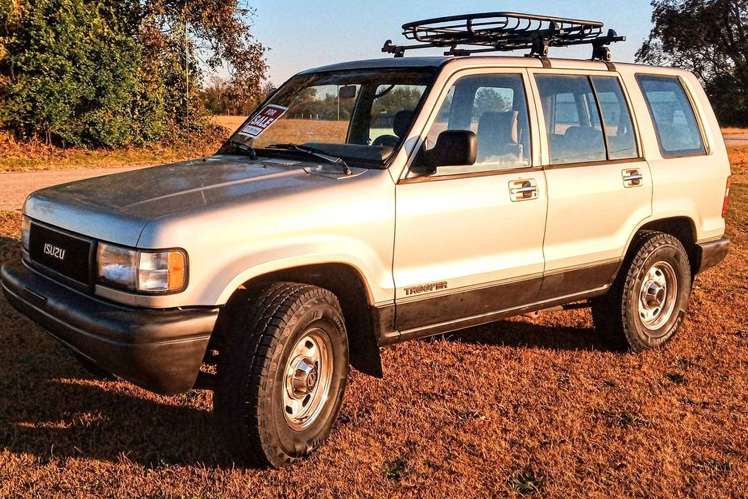 An Isuzu Trooper