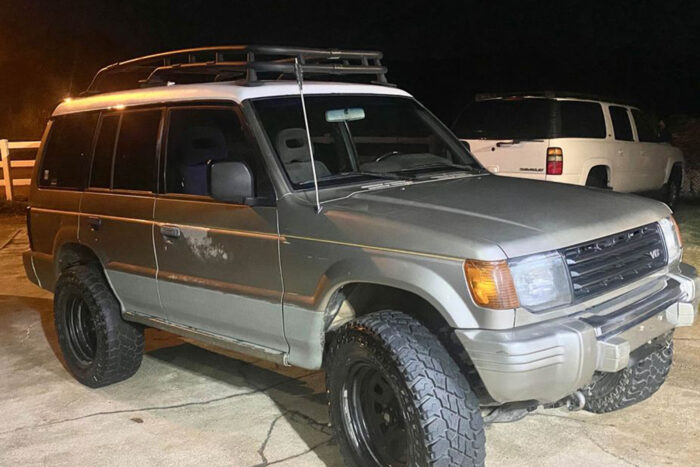 A Mitsubishi Montero