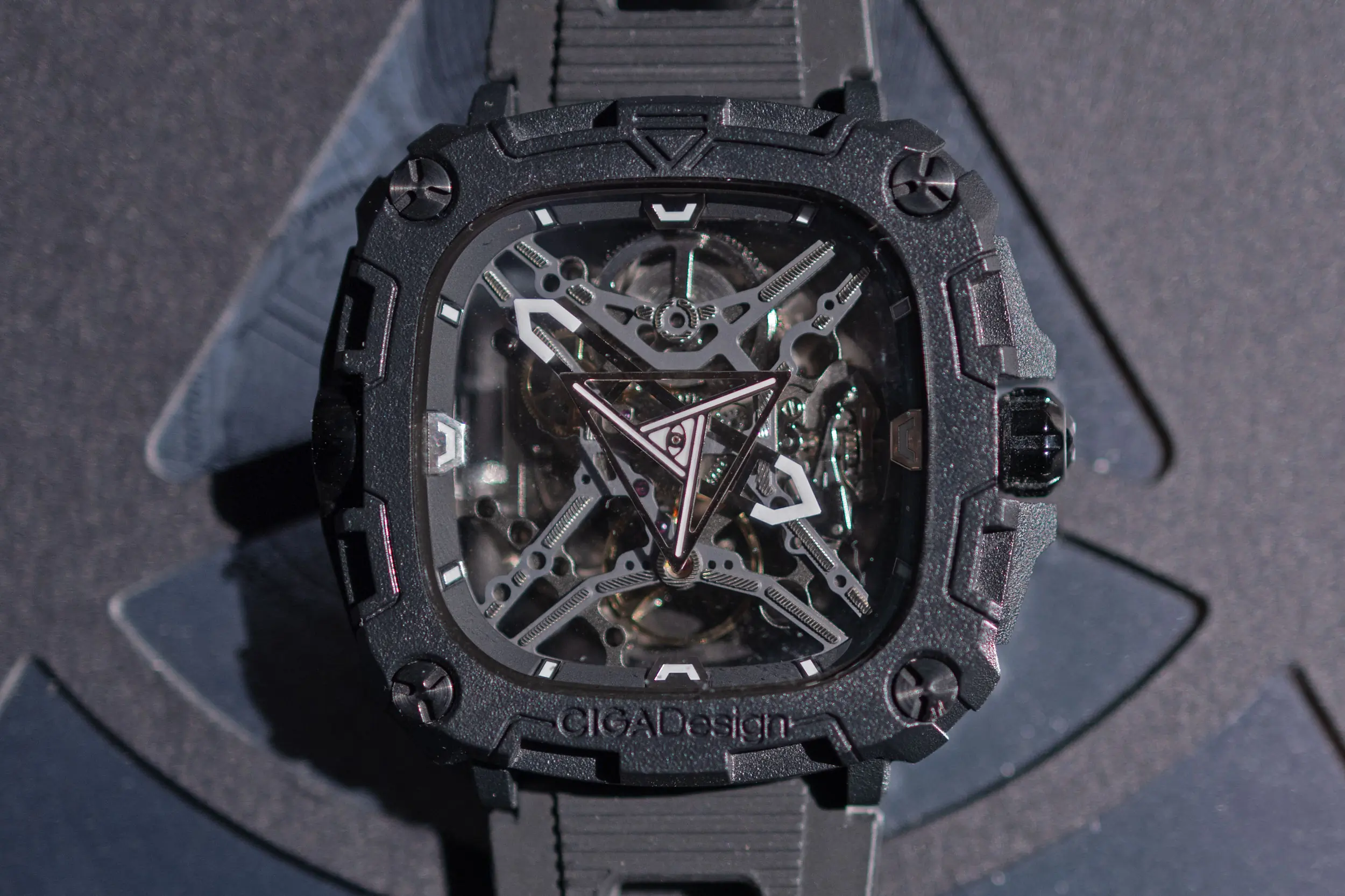 CIGA Design Eye of Horus skeleton watch