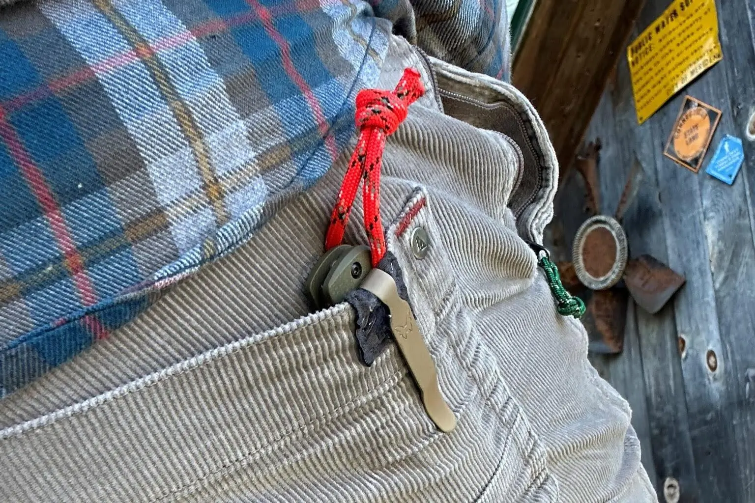 Knife with pocket clip