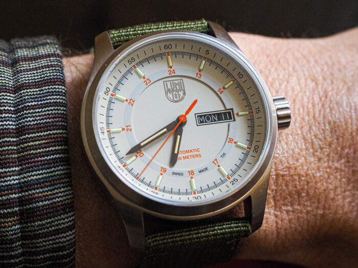 Luminox Atacama Field Watch on wrist