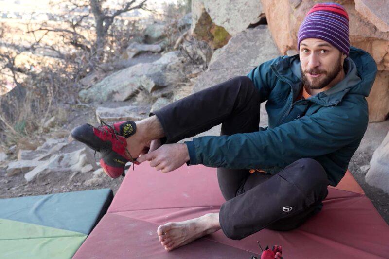 Watch the Cheapest vs. Most Expensive Rock Climbing Shoes Go Head-to-Head
