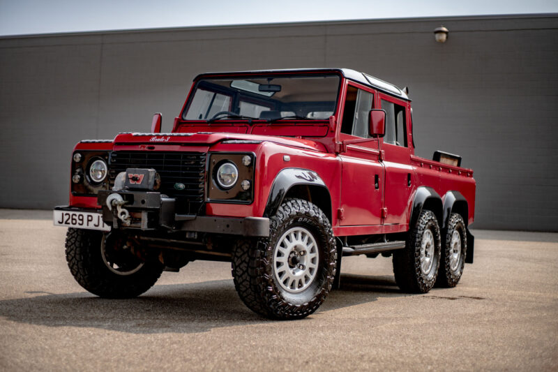 Magnificent or Monstrosity? Defender 6×6 Goes Up for Auction