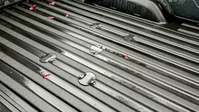 GM truck bed factory fifth wheel prep package