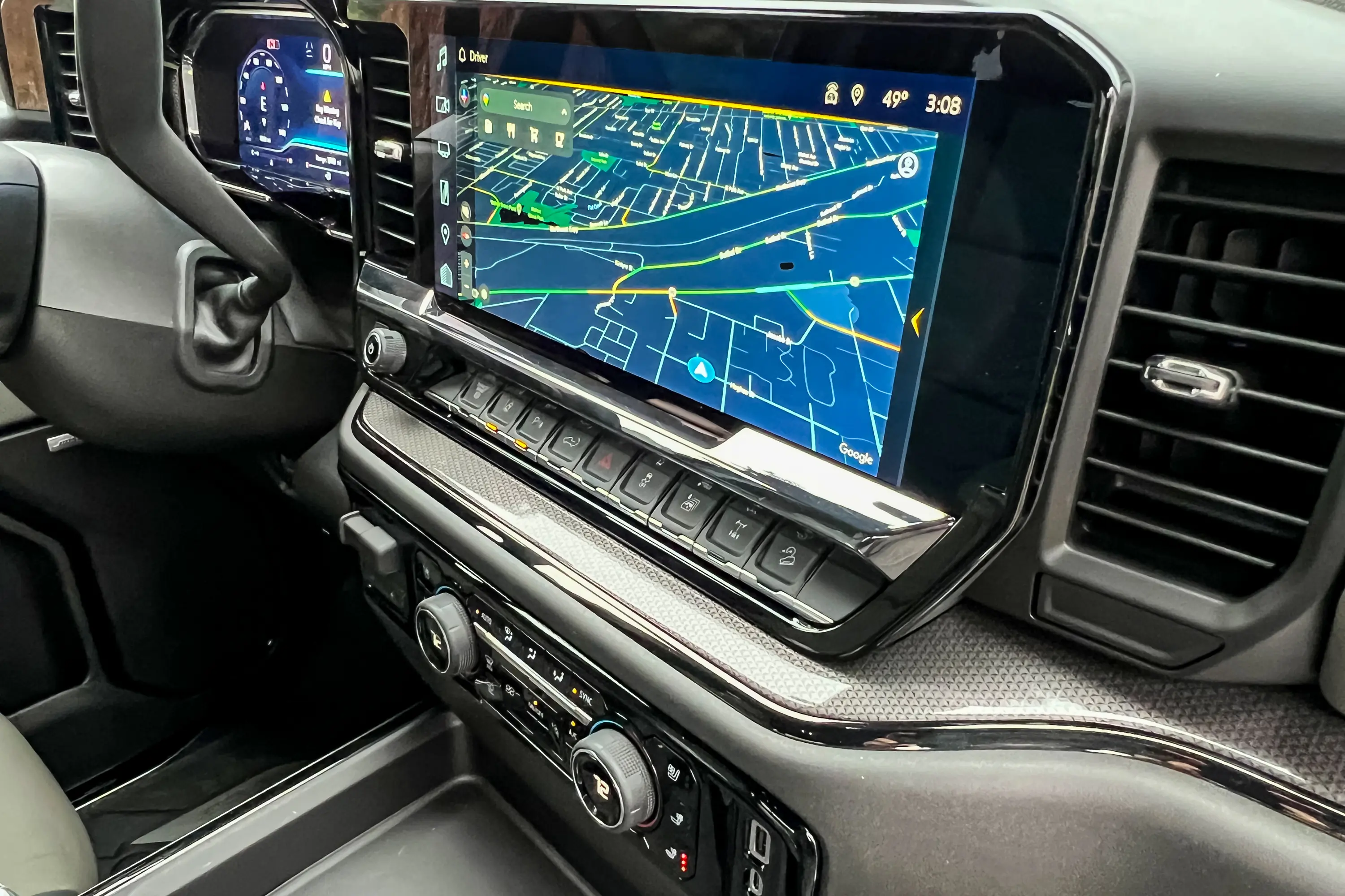 GM HD Infotainment screen