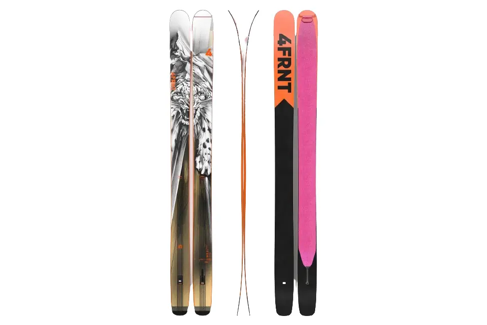 4FRNT Hoji Ski With 4-Lock Skin System Review