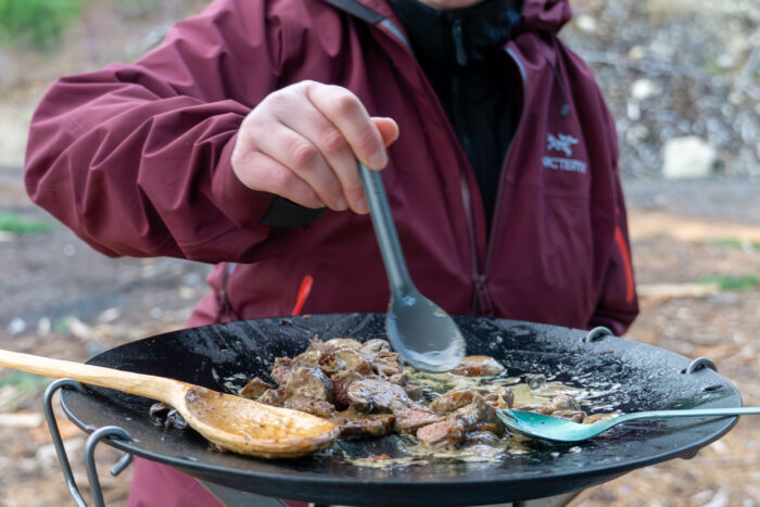 iKamper Disco Series — Eating Steak au Poivre