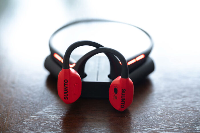 Suunto Wing Headphones on Charger