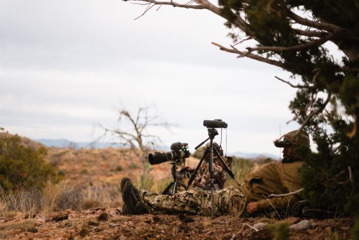 Hunter scouting in Sitka Intercept Pants