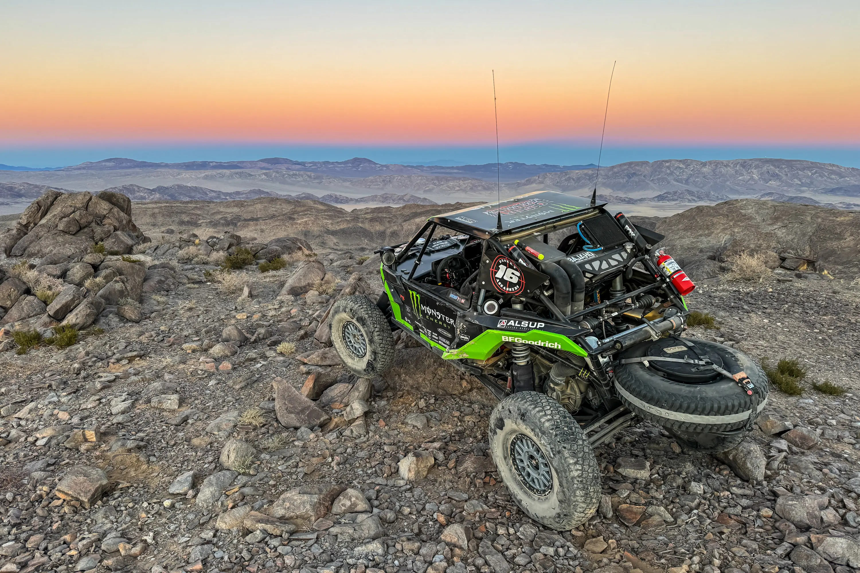 King of the Hammers vehicle experience