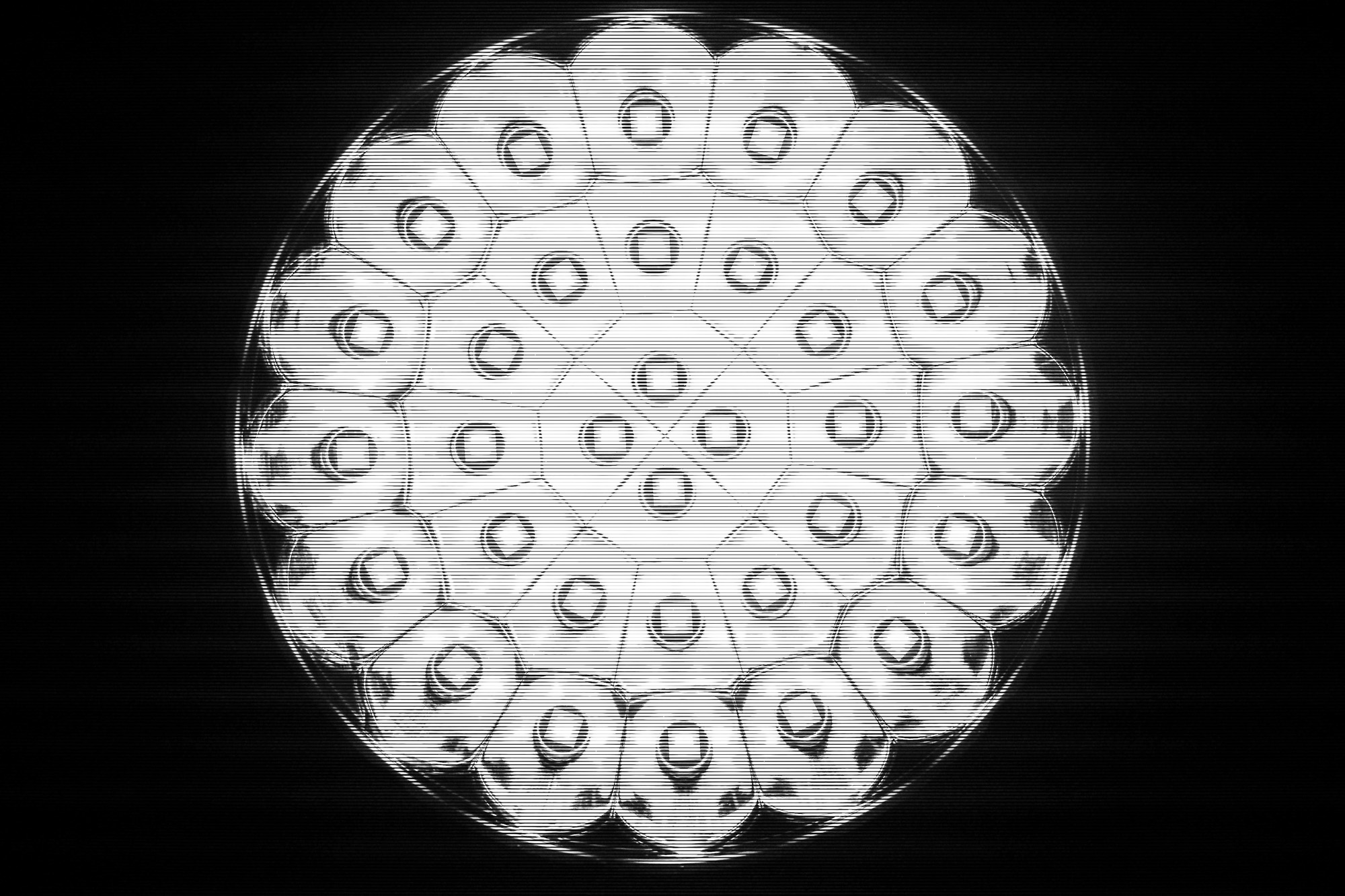 Imalent SR32 flashlight bulb closeup