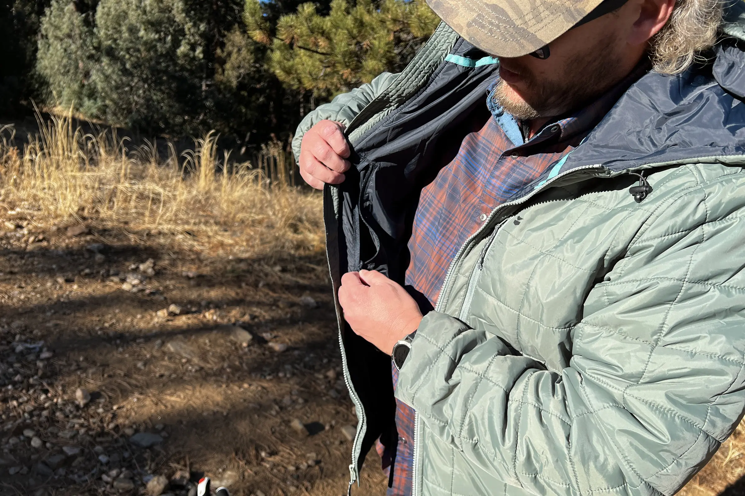 Jetty Puffer Jacket eco friendly natural insulation; (Photo/David Young)