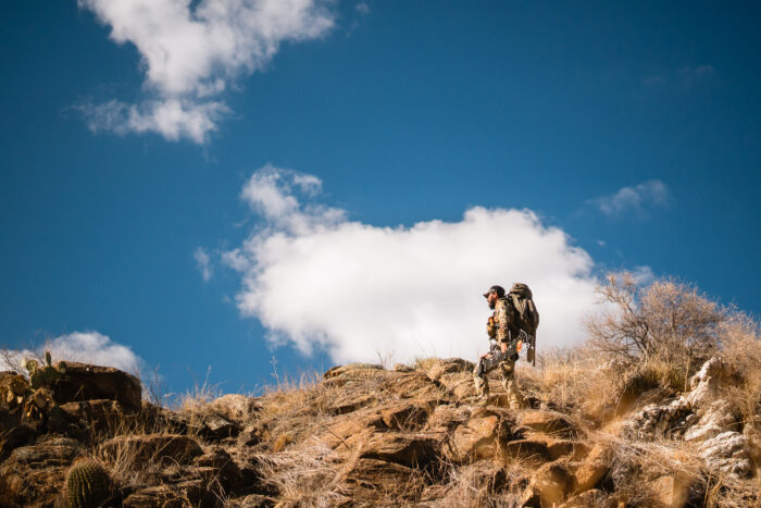 Hunter testing Sitka Intercept Pants