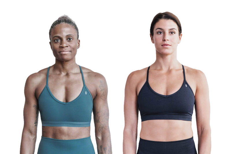 Nobull Matte V-Neck Sports Bra