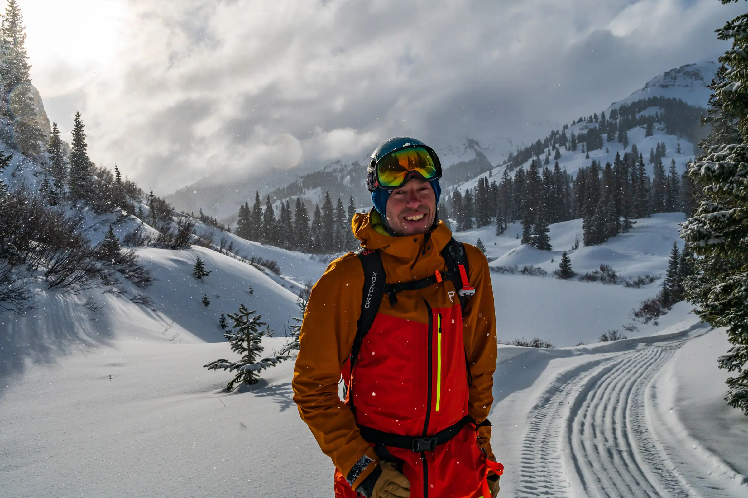 Ortovox Litric Avabag avalanch airbag; (photo/Alex Cernichiari)